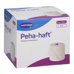 Abbildung: Peha-Haft Fixierbinde latexfrei 8 cmx20 m 8 St, Binden PZN 16906122