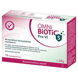 Abbildung: Omni Biotic Pro-Vi 5 Portionsbeutel 14X2 g, Pulver PZN 16907328