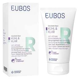 Abbildung: Eubos Kühl & Klar Anti-Rötung Reinigungsmilch Milch, 150 ml PZN 16917663