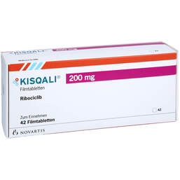Abbildung: Kisqali 200 mg Filmtabletten 42 St, Filmtabletten PZN 16925674