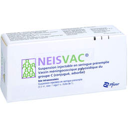 Abbildung: Neisvac-C Injektionssuspension in einer Fertigspritze 1 St, Injektionssuspension PZN 16943459