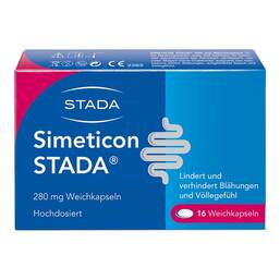 Abbildung: Simeticon STADA® 280 mg Weichkapseln Weichkapseln, 16 St PZN 16944499