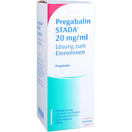 Abbildung: Pregabalin STADA 20 mg / ml Lösung zum Einnehmen 473 ml, Lösung zum Einnehmen PZN 16952688