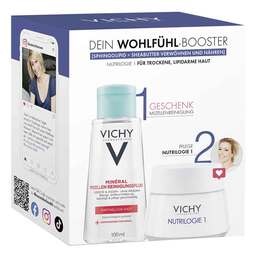 Abbildung: Vichy Nutrilogie 1 Creme für trockene Haut + PT Mizelle Coffret 1 P, Kombipackung PZN 16954807