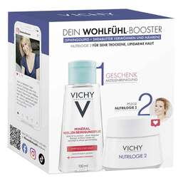 Abbildung: Vichy Nutrilogie 2 Creme für sehr trockene Haut + PT Mizelle Coffret Kombipackung, 1 P PZN 16954813
