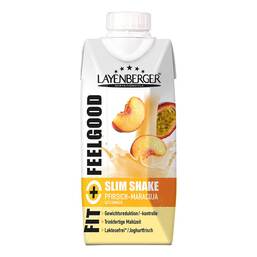 Abbildung: Layenberger Fit + Feelgood Slim Shake Pfirs.-Maracu. 330 ml PZN 17150063