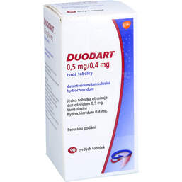 Abbildung: Duodart 0,5 mg / 0,4 mg Hartkapseln 90 St, Hartkapseln PZN 17151708