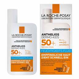 Abbildung: Roche-Posay Anthelios Dermo Kids Feuchtigkeits-Fluid LSF50 + Konzentrat, 50 ml PZN 17154204