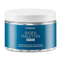 Abbildung: Tri.BALANCE Basentabletten Natural 225 St, Tabletten PZN 17161167