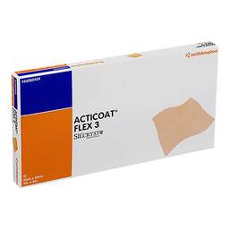 Abbildung: Acticoat Flex 3 10x10 cm Verband 12 St, Verband PZN 17163373