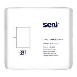 Abbildung: Seni® Soft Super Bettschutzunterlage 90x60 cm 25 St PZN 17169536