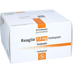 Abbildung: Reagila 1,5 mg Hartkapseln 98 St, Hartkapseln PZN 17178009