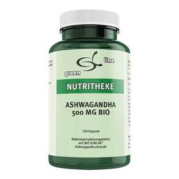 Abbildung: Ashwagandha 500 mg Bio Kapseln 120 St, Kapseln PZN 17178682
