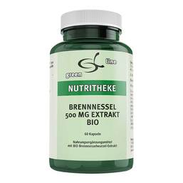 Abbildung: Brennnessel 500 mg Extrakt Bio Kapseln 60 St, Kapseln PZN 17178759
