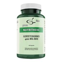 Abbildung: Gerstengras 400 mg Bio Kapseln 60 St, Kapseln PZN 17178831