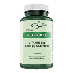 Abbildung: Vitamin B12 1.000 µg aktiviert Kapseln 120 St, Kapseln PZN 17179061