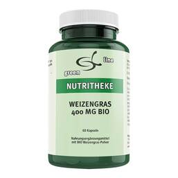 Abbildung: Weizengras 400 mg Bio Kapseln 60 St, Kapseln PZN 17179078