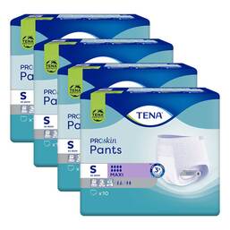 Abbildung: TENA Pants Maxi S Einweghosen bei Inkontinenz 4X10 St PZN 17180555