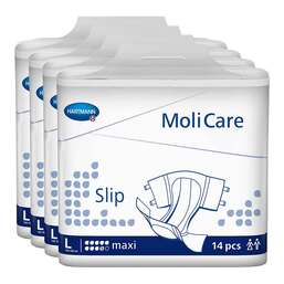 Abbildung: MoliCare® Slip maxi 9 Tropfen L 4X14 St PZN 17183950
