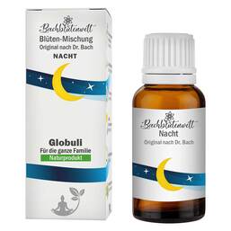 Abbildung: Bachblüten Globuli für die Nacht Bachblütenwelt 10 g, Globuli PZN 17183996
