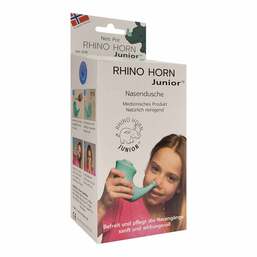 Abbildung: Rhino Horn Junior Nasendusche türkisblau 1 St PZN 17185179