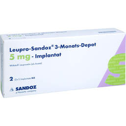 Abbildung: Leupro-Sandoz 3-Monats-Depot Implantat i.e.F.-Spr. 2 St, Implantat PZN 17185498