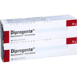 Abbildung: Diprogenta Salbe 0,64 mg / g + 1,67 mg / g 60 g, Salbe PZN 17205172