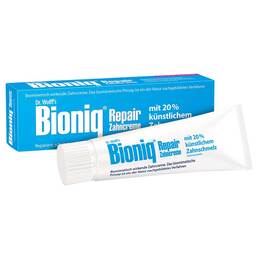 Abbildung: Bioniq Repair-Zahncreme Zahncreme, 75 ml PZN 17206616