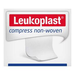 Abbildung: Leukoplast compress non-woven 10x10cm ste.4f 100 St, Kompressen PZN 17207030