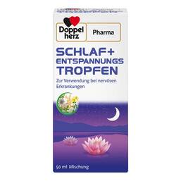 Abbildung: SCHLAF + ENTSPANNUNGS TROPFEN von DoppelherzPharma Tropfen, 50 ml PZN 17209537