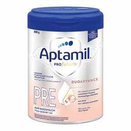 Abbildung: Aptamil Profutura Duo Advance Pre ab Geburt 800 g, Pulver PZN 17212195