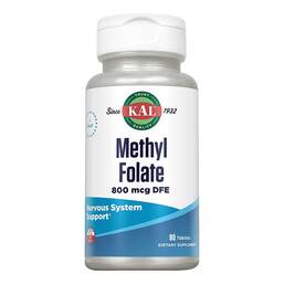 Abbildung: Methylfolat 800 µg ultra Folate Tabletten 90 St, Tabletten PZN 17214923