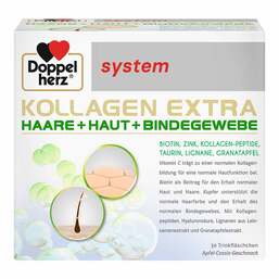 Abbildung: Doppelherz Kollagen Extra system Trinkampullen 30 St, Trinkampullen PZN 17215437