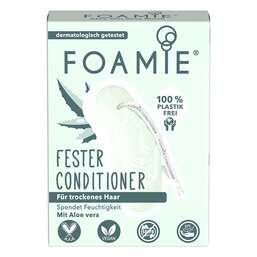 Abbildung: Foamie fester Conditioner Aloe you Vera much Haarspülung, 80 g PZN 17215590