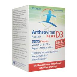 Abbildung: Arthrovitan Plus D3 Kapseln 60 St, Kapseln PZN 17244901