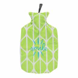 Abbildung: Fashy Wärmflasche Flauschb.Stick.2 l grün 67371 62 1 St PZN 17246219