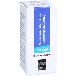 Abbildung: Brimonidin Micro Labs 2 mg / ml Augentropfen 1X5 ml, Augentropfen PZN 17248968