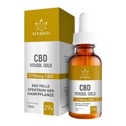 Abbildung: Vitadol Gold 27% Cbd Mundöl Öl, 10 ml PZN 17253194