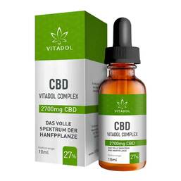 Abbildung: Vitadol Complex 27% Cbd Mundöl Öl, 10 ml PZN 17253202