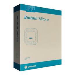 Abbildung: Biatain Silicone Schaumverband 7,5x7,5 cm 10 St, Verband PZN 17255885