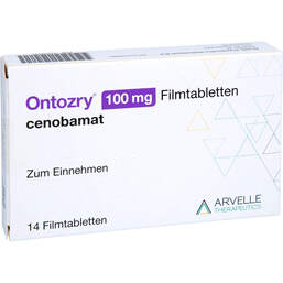 Abbildung: Ontozry 100 mg Filmtabletten 14 St, Filmtabletten PZN 17259334