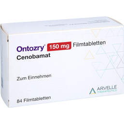 Abbildung: Ontozry 150 mg Filmtabletten 84 St, Filmtabletten PZN 17259400