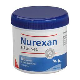 Abbildung: Nurexan ad us. vet. Tabletten 500 St, Tabletten PZN 17259541