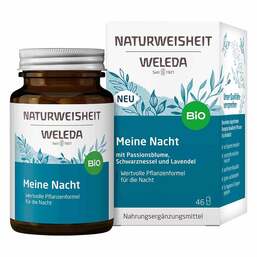 Abbildung: Weleda Naturweisheit Meine Nacht Kapseln 46 St, Kapseln PZN 17260981