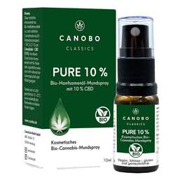 Abbildung: Canobo Pure 10% Bio Cbd Mundspray Spray, 10 ml PZN 17261087
