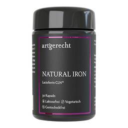 Abbildung: Natural Iron magensaftresistente Kapseln 30 St, Kapseln magensaftresistent PZN 17268190