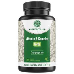 Abbildung: Virisolis Vitamin B-Komplex Forte 6-Mon.vegan Kapseln  180 St, Kapseln PZN 17268445