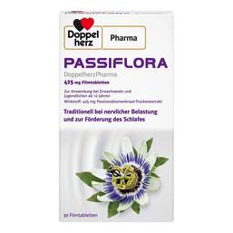 Abbildung: Passiflora Doppelherzpharma 425 mg Filmtabletten 30 St, Filmtabletten PZN 17268600