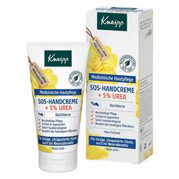 Abbildung: Kneipp SOS-Handcreme + 5% Urea Nachtkerze Creme, 50 ml PZN 17269611