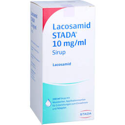 Abbildung: Lacosamid STADA 10 mg / ml Sirup 200 ml, Sirup PZN 17273587